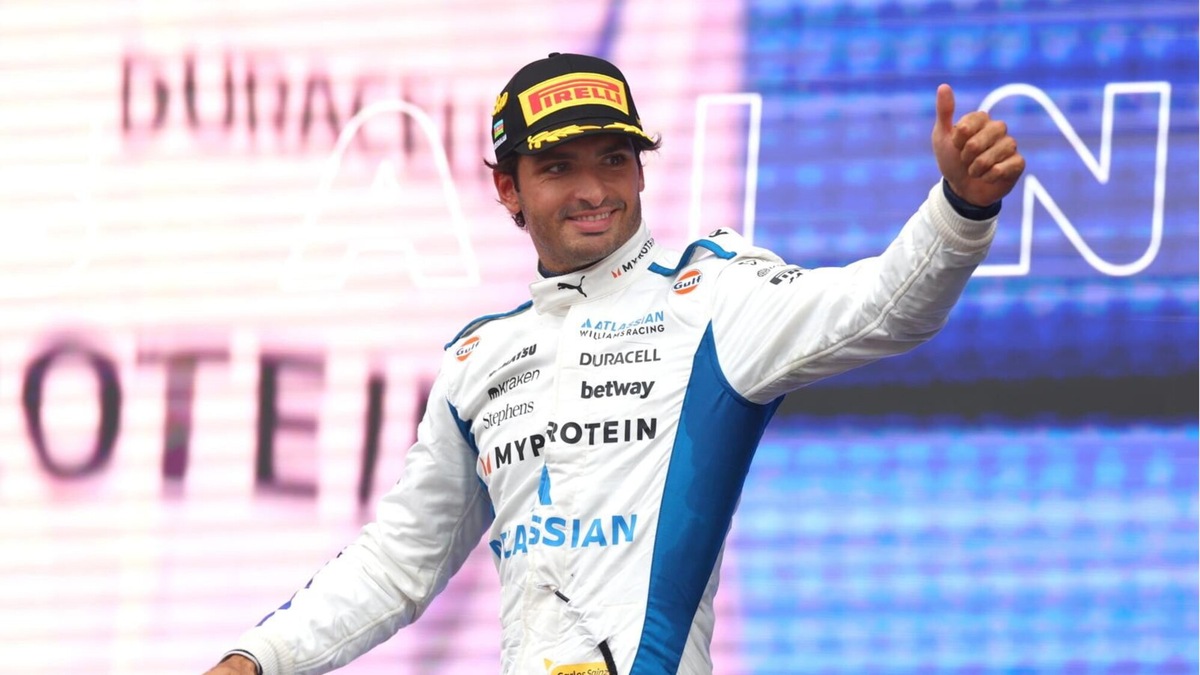 Sainz: "Non so descrivere questa sensazione, meglio anche del mio primo podio"