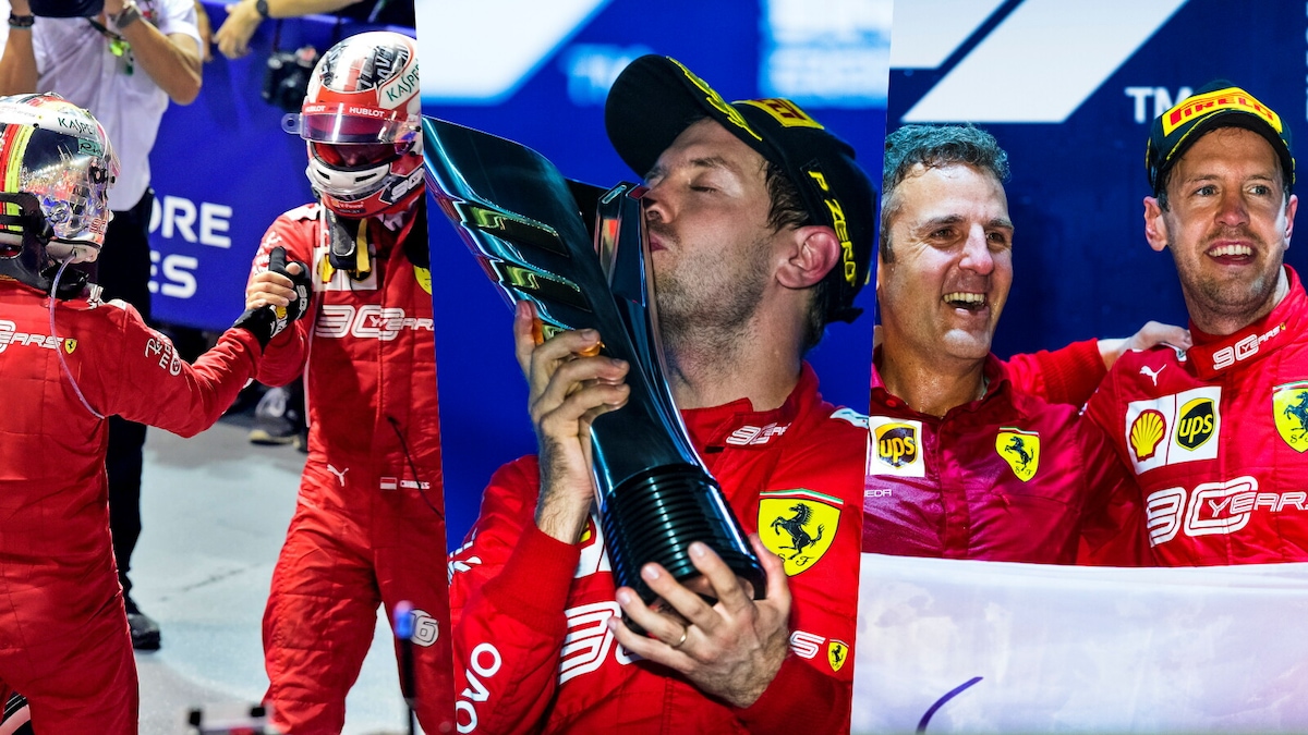 Ferrari a Singapore: 7 pole e 4 vittorie a Marina Bay, da Alonso a Sainz
