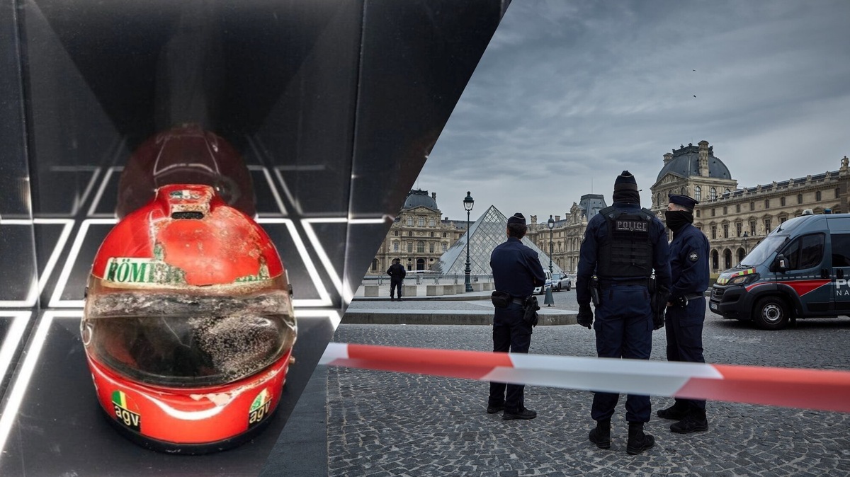 “Rubare la storia”: dal Louvre al casco dell’incidente di Niki Lauda