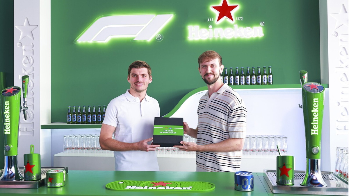 Heineken e Formula 1 offrono un'esperienza unica ai fan