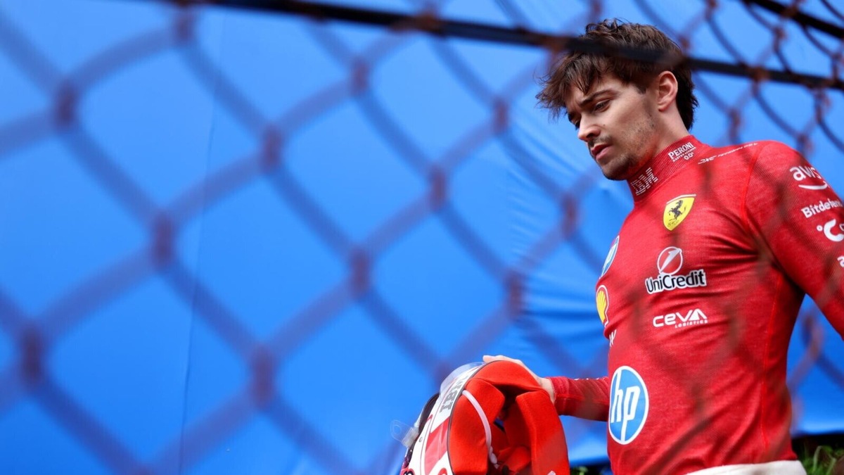 Leclerc deluso in Brasile: contatto a inizio gara e poi ritiro