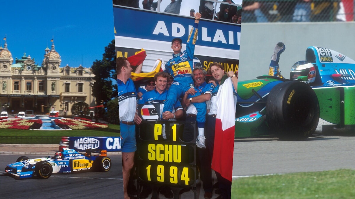 13 Novembre 1994: Michael Schumacher conquista il mondo con la Benetton