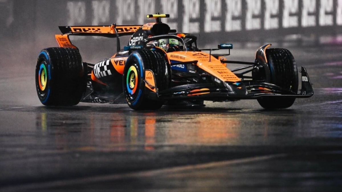 Norris: "Sorpreso dalla nostra velocità con l'acqua. In gara dovremo improvvisare"