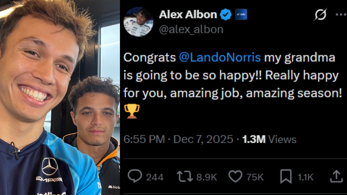 Primo titolo per Norris: i colleghi lo celebrano sui social