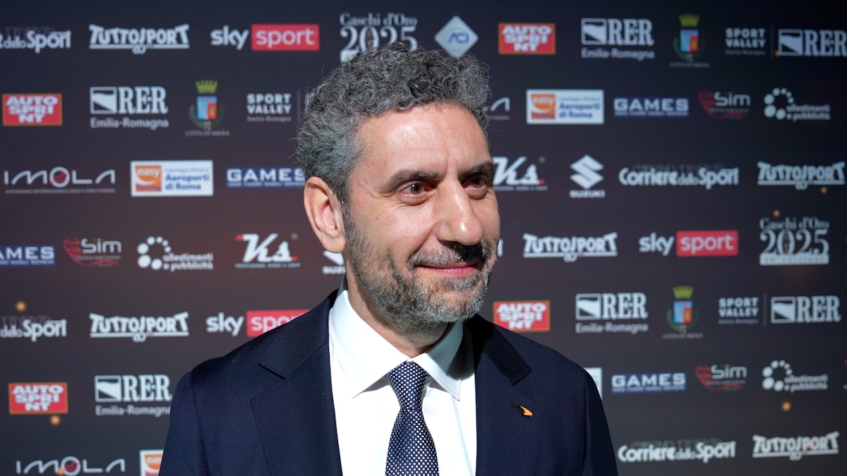 Caschi d’Oro 2025, Andrea Stella premiato con il Casco Iridato