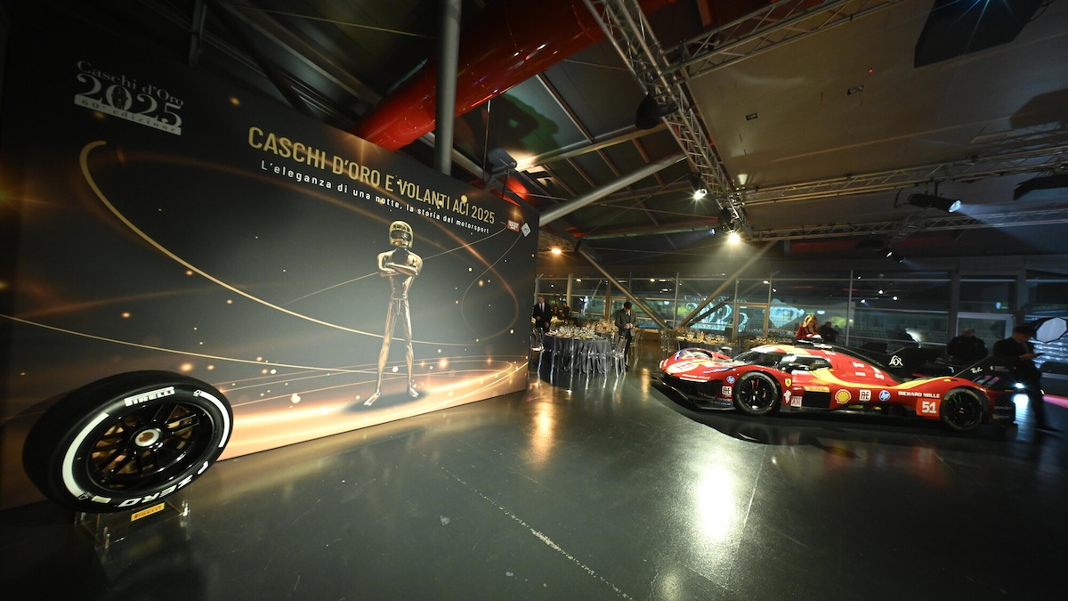 Caschi d’Oro 2025, le vetture protagoniste agli Oscar del Motorsport