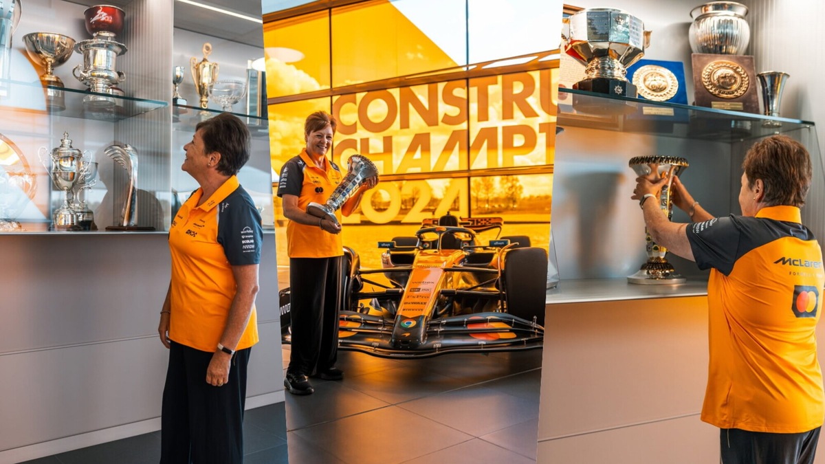Amanda McLaren omaggia i risultati del team McLaren