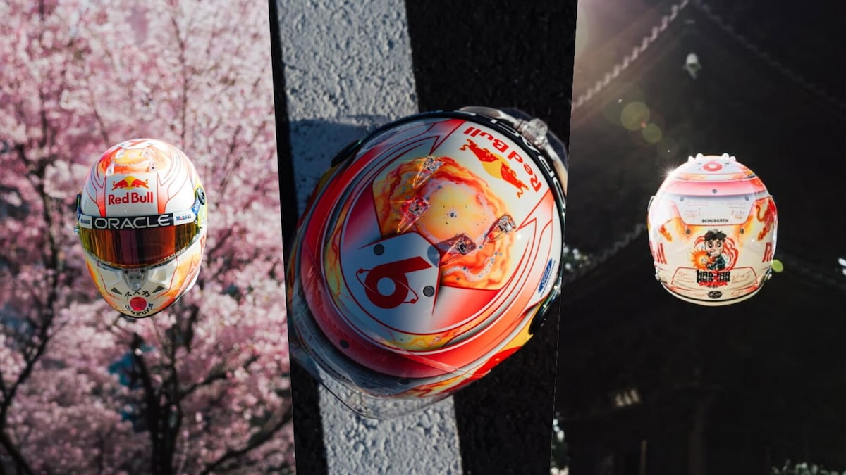 Hadjar omaggia il Giappone: casco speciale per il pilota Red Bull