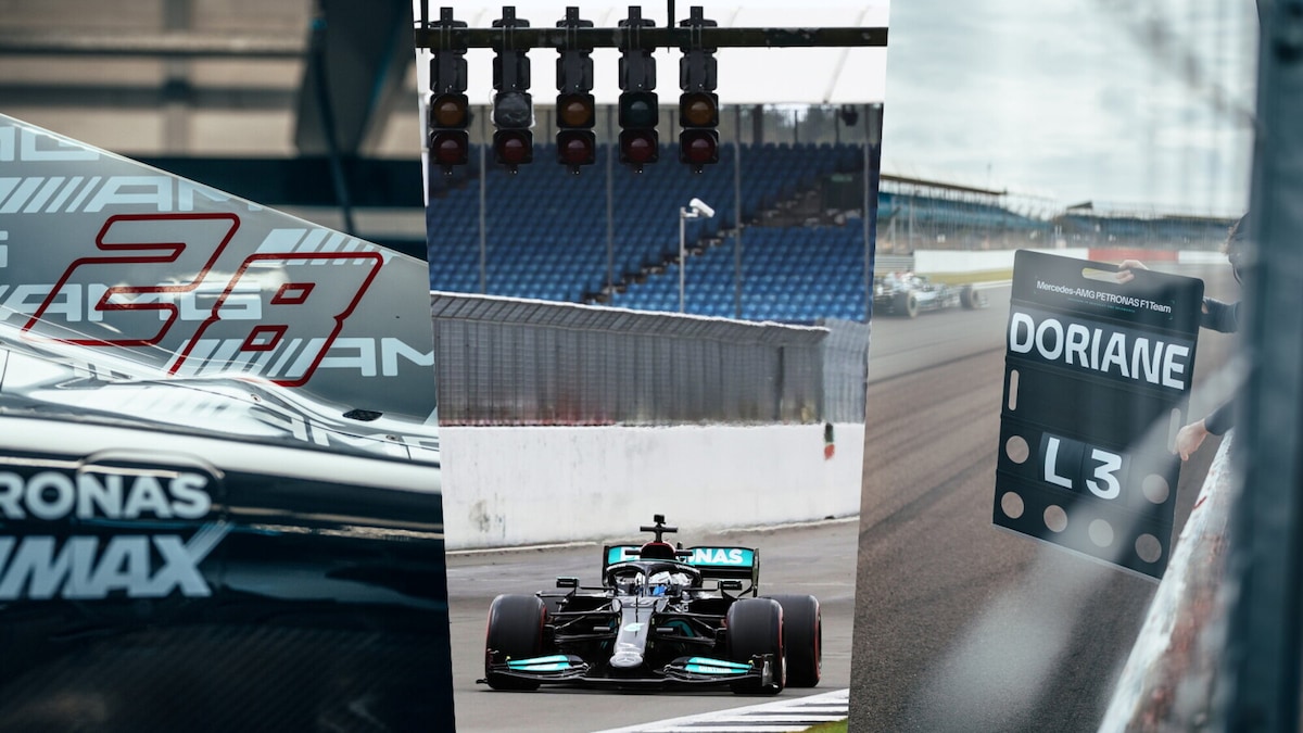 Doriane Pin fa la storia: primo test al volante di una monoposto Mercedes