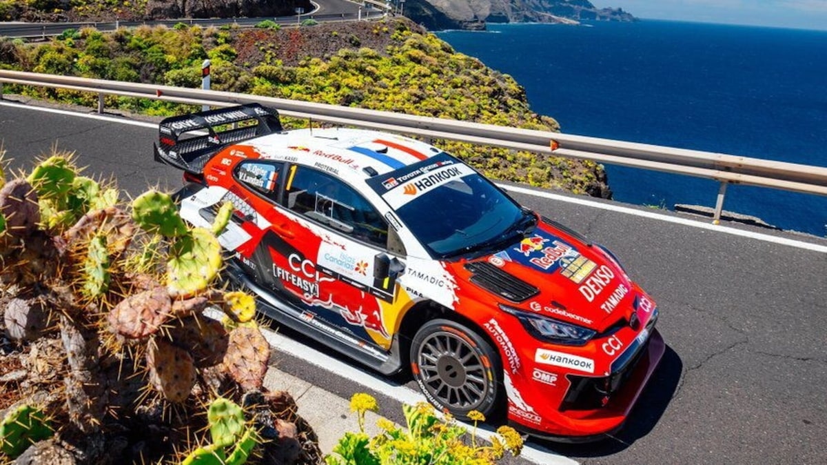 Ogier in testa alle Canarie