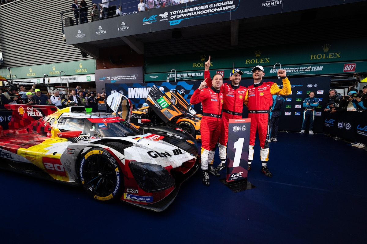 La Classifica Costruttori Hypercar dopo la 6 Ore di Spa