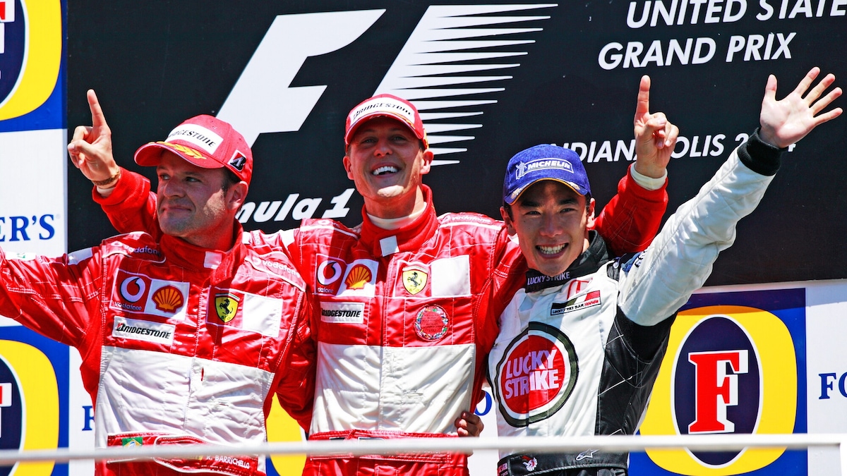 Takuma Sato tra due generazioni Schumacher a Indianapolis