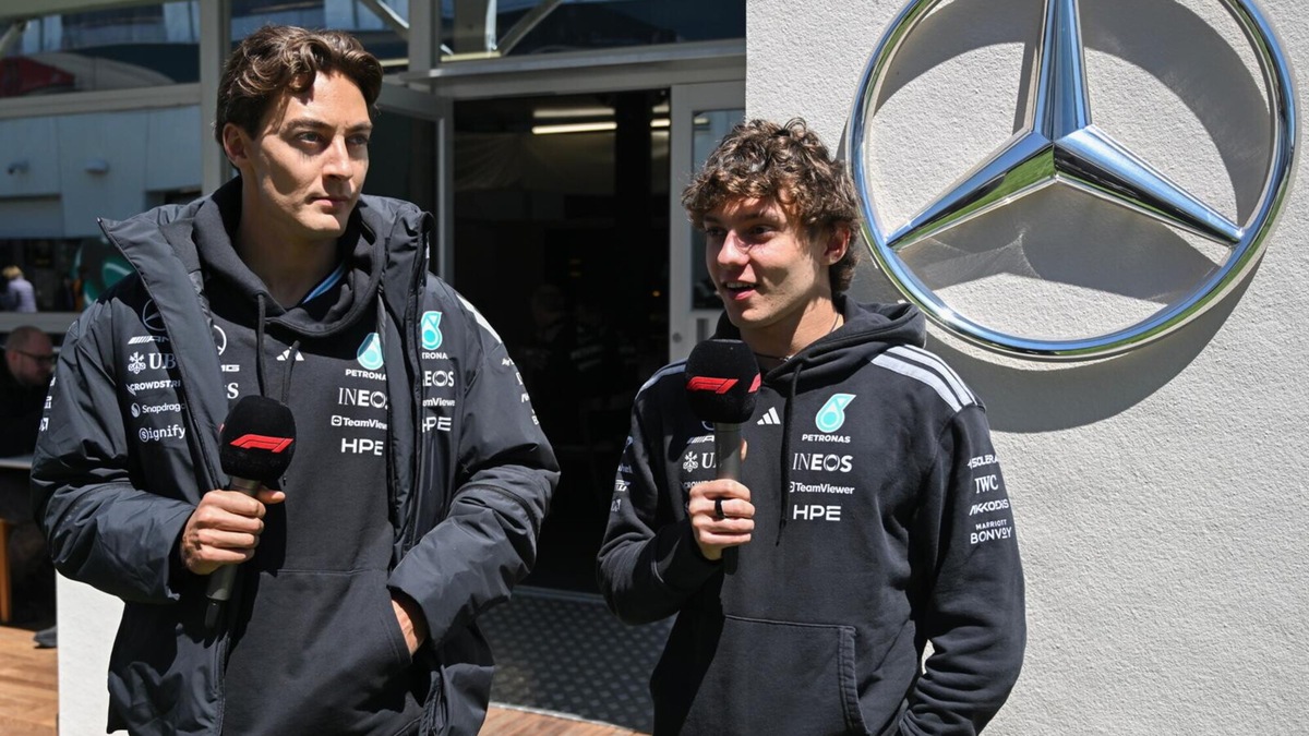 Duello in casa Mercedes: i punti di vista di Russell e Antonelli