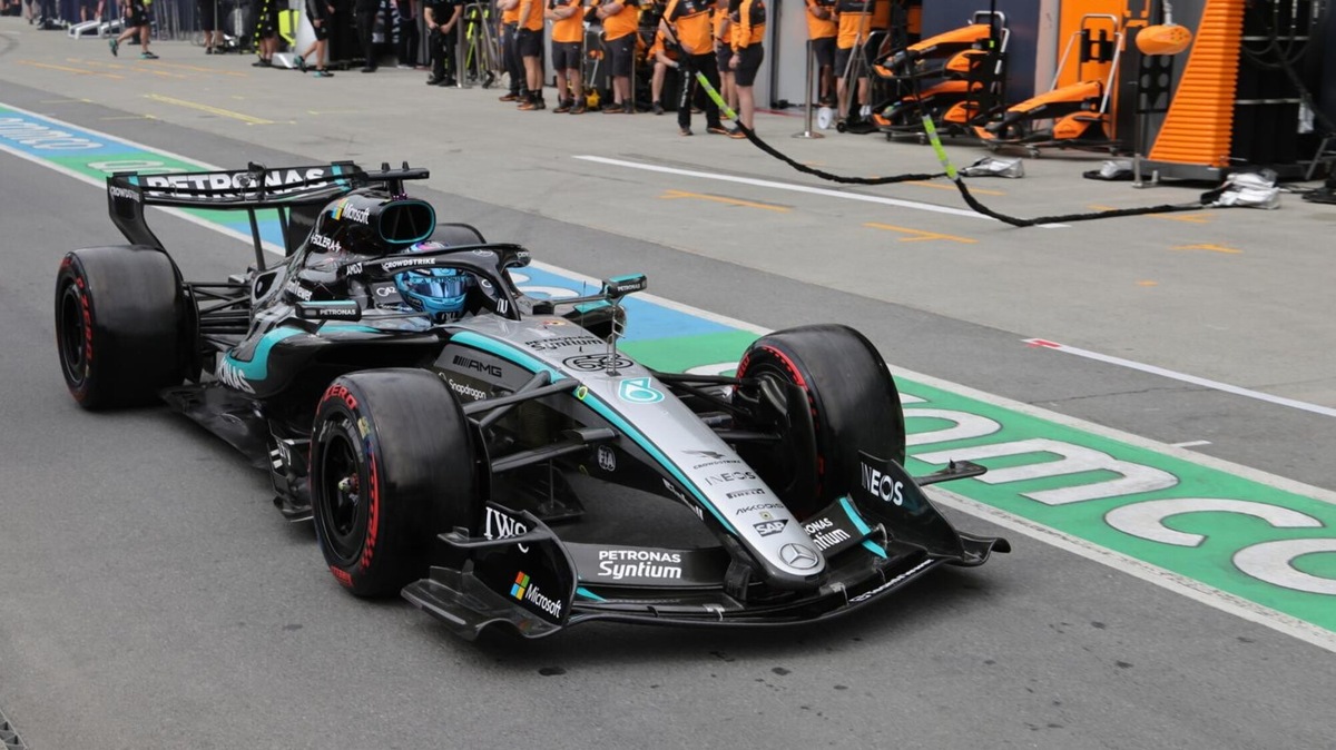 GP Canada: di nuovo doppietta Mercedes, con Russell al comando
