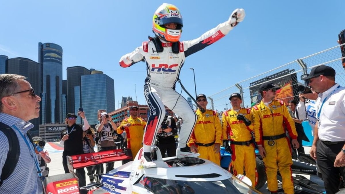 IndyCar: Palou riparte dalla vittoria a Detroit