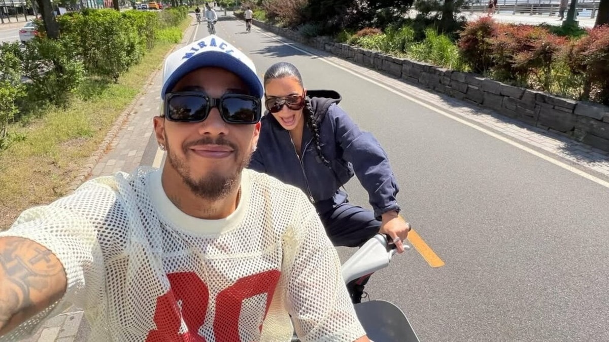 Hamilton si prepara al GP di Monaco allenandosi con Kim Kardashian