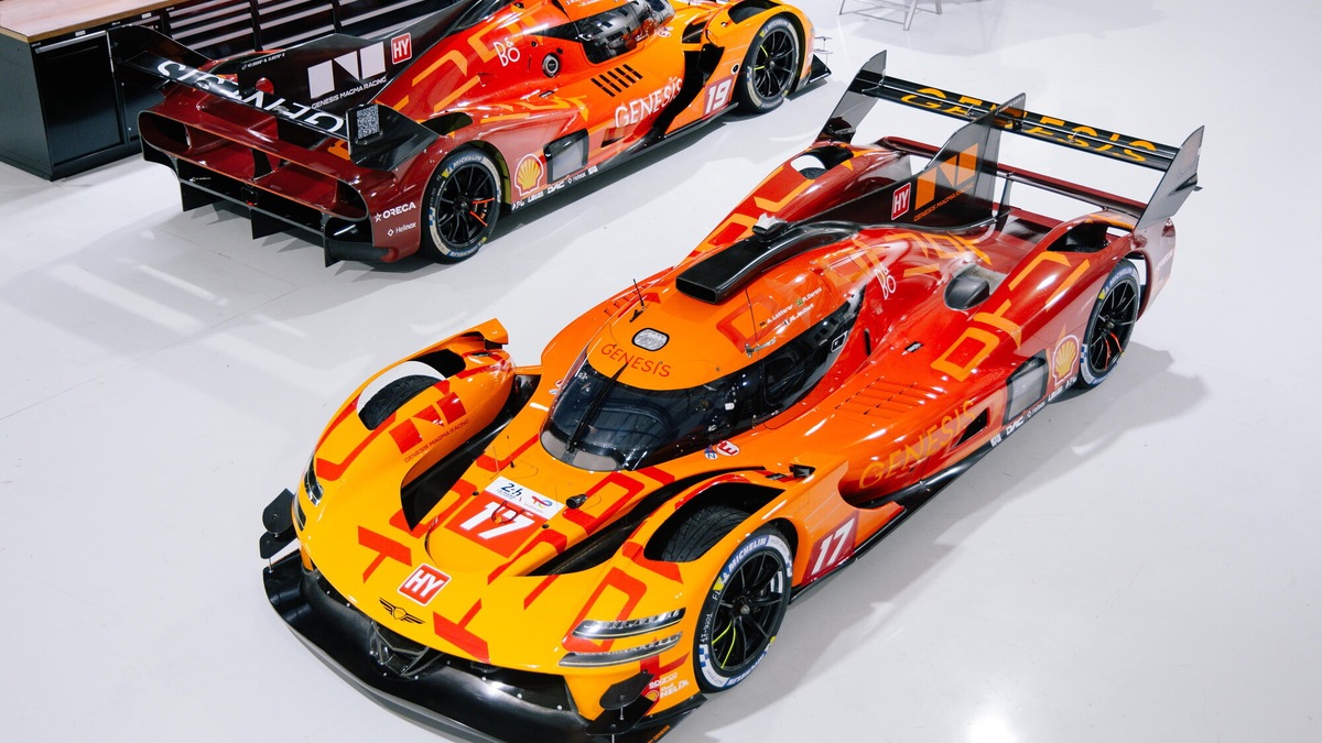 24 Ore di Le Mans, una livrea in stile magma per il debutto di Genesis