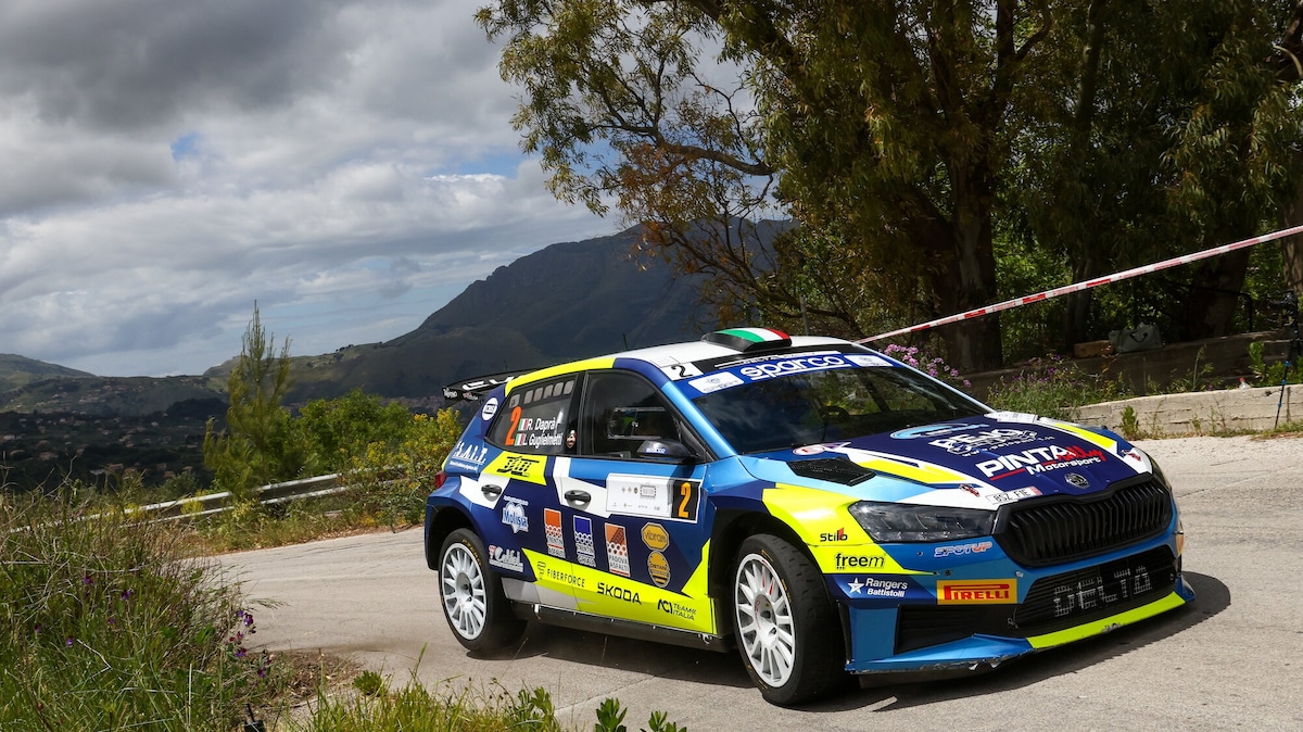 Rally Due Valli, Daprà difende la vetta. Crugnola e Campedelli all'attacco nel terzo round tricolore