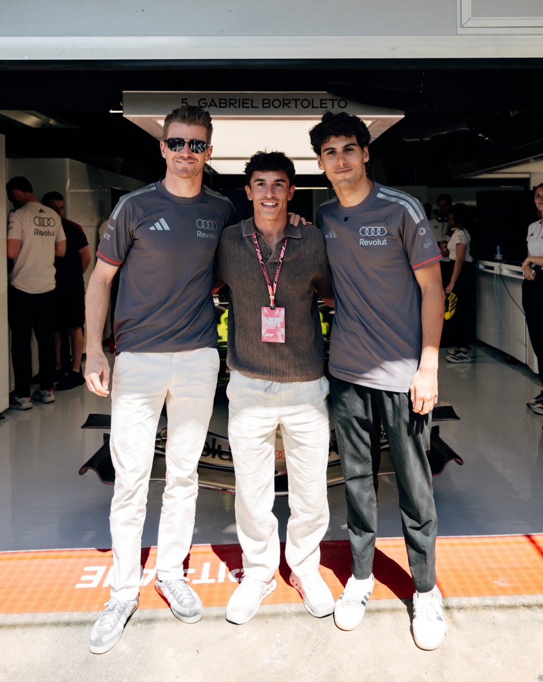 Dalla MotoGP alla F1: Márquez ospite del team Audi