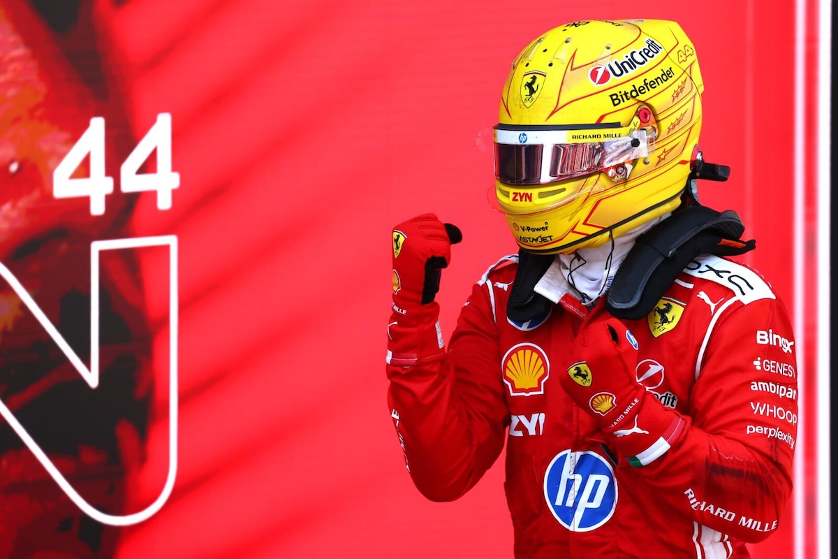 Lewis Hamilton vince la sua prima gara in Ferrari!
