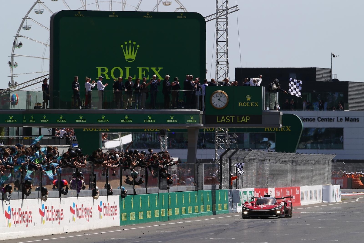 Le Mans, la festa per la vittoria della Toyota 