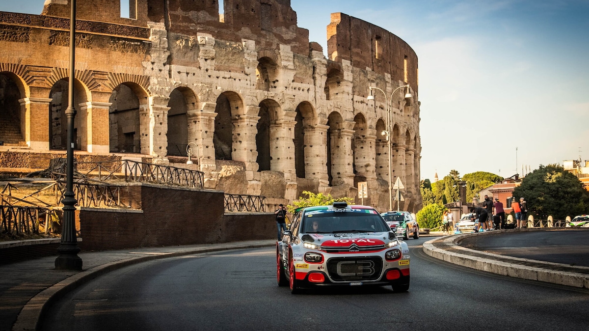 Rally di Roma Capitale, pronti al via: nuovo percorso sognando il WRC