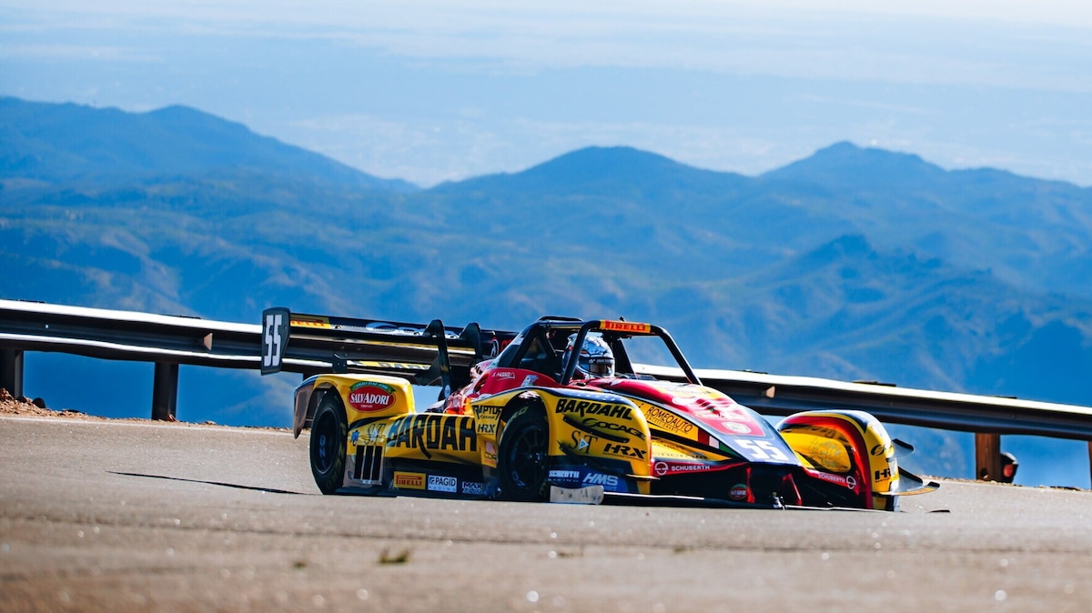 Simone Faggioli e il cielo negato di Pikes Peak