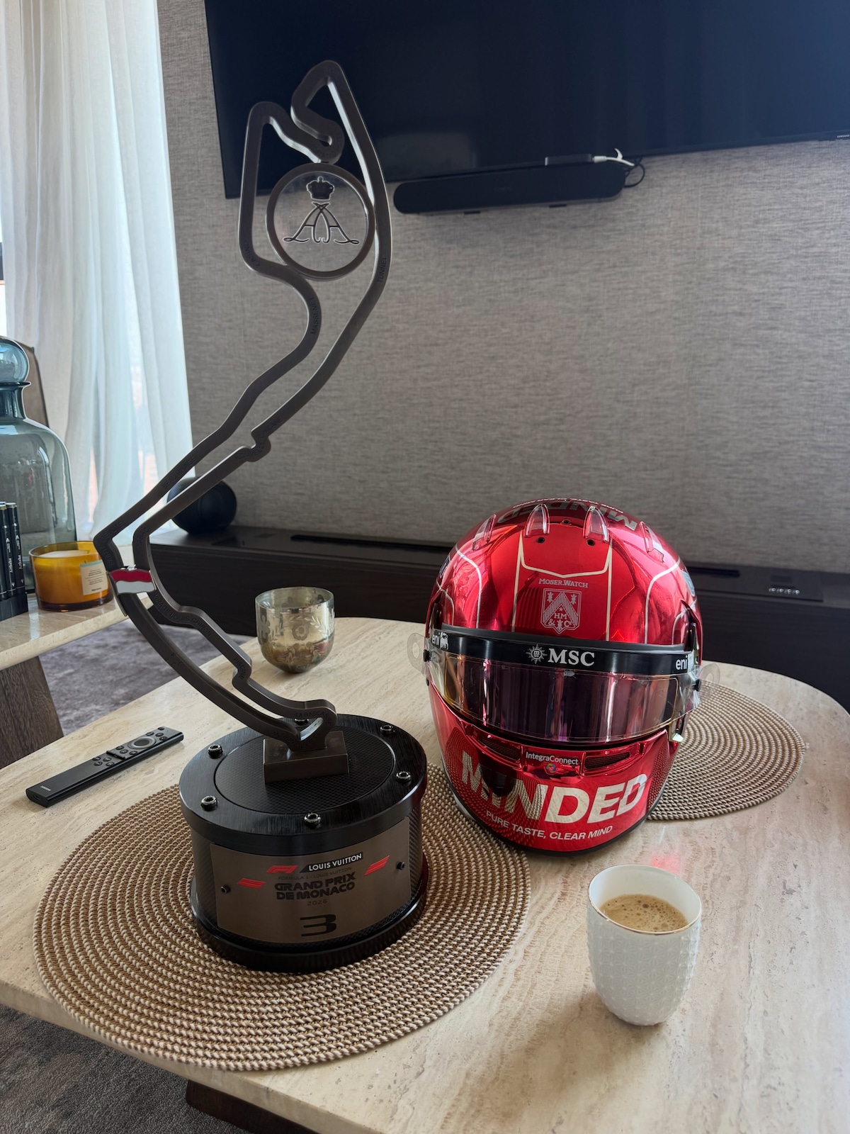 Gasly, la lunga attesa è finita. Ecco il trofeo di Monaco