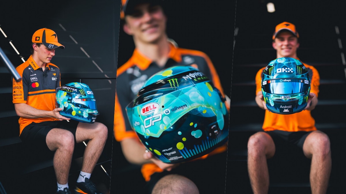 Nuovo look per Piastri: ecco il casco per il GP d'Austria