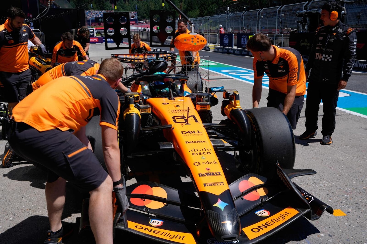 GP Austria, la classifica delle FP2: Antonelli velocissimo, Ferrari fatica