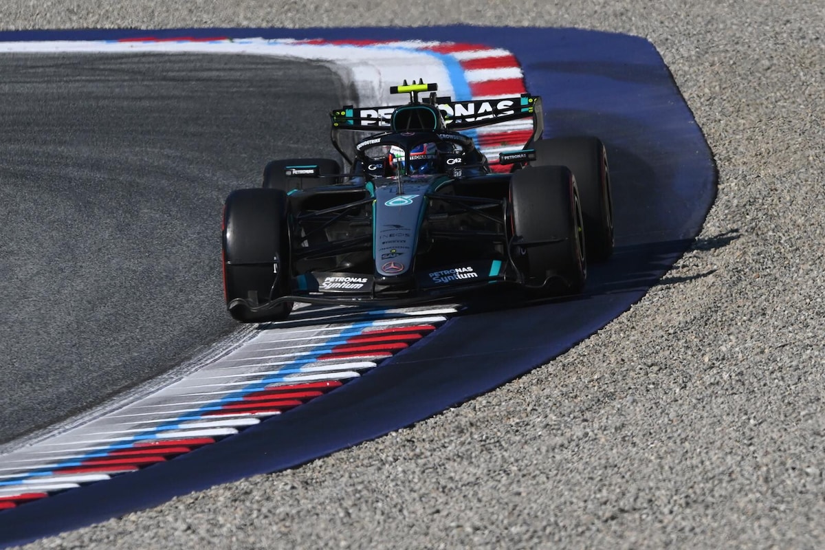 GP Austria, la classifica delle FP2: Antonelli velocissimo, Ferrari fatica