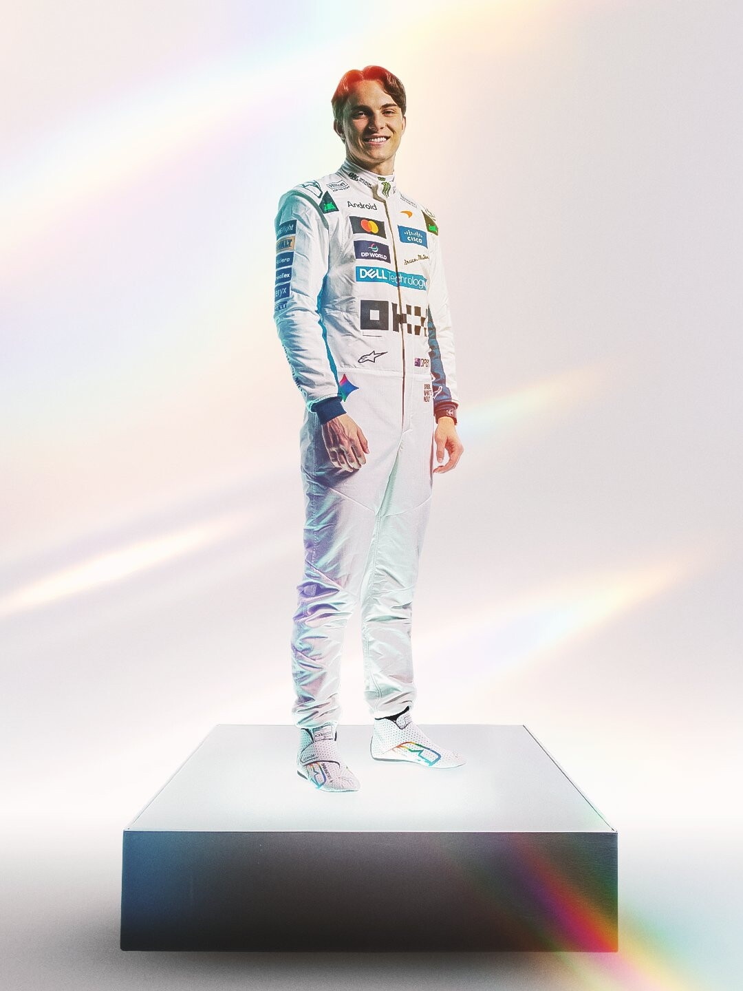 McLaren "in bianco" a Silverstone: livrea speciale per il GP di casa