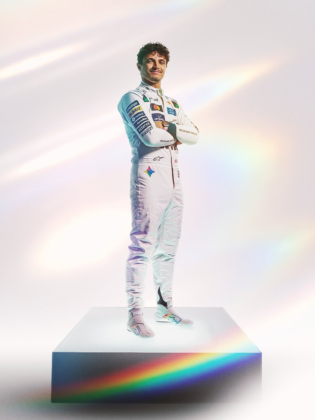 McLaren "in bianco" a Silverstone: livrea speciale per il GP di casa