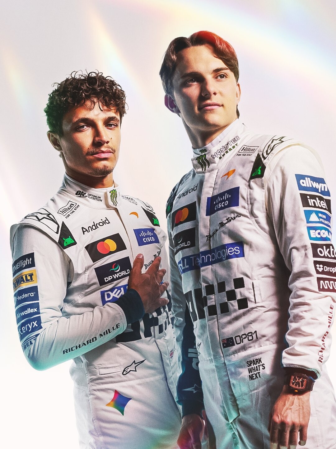 McLaren "in bianco" a Silverstone: livrea speciale per il GP di casa