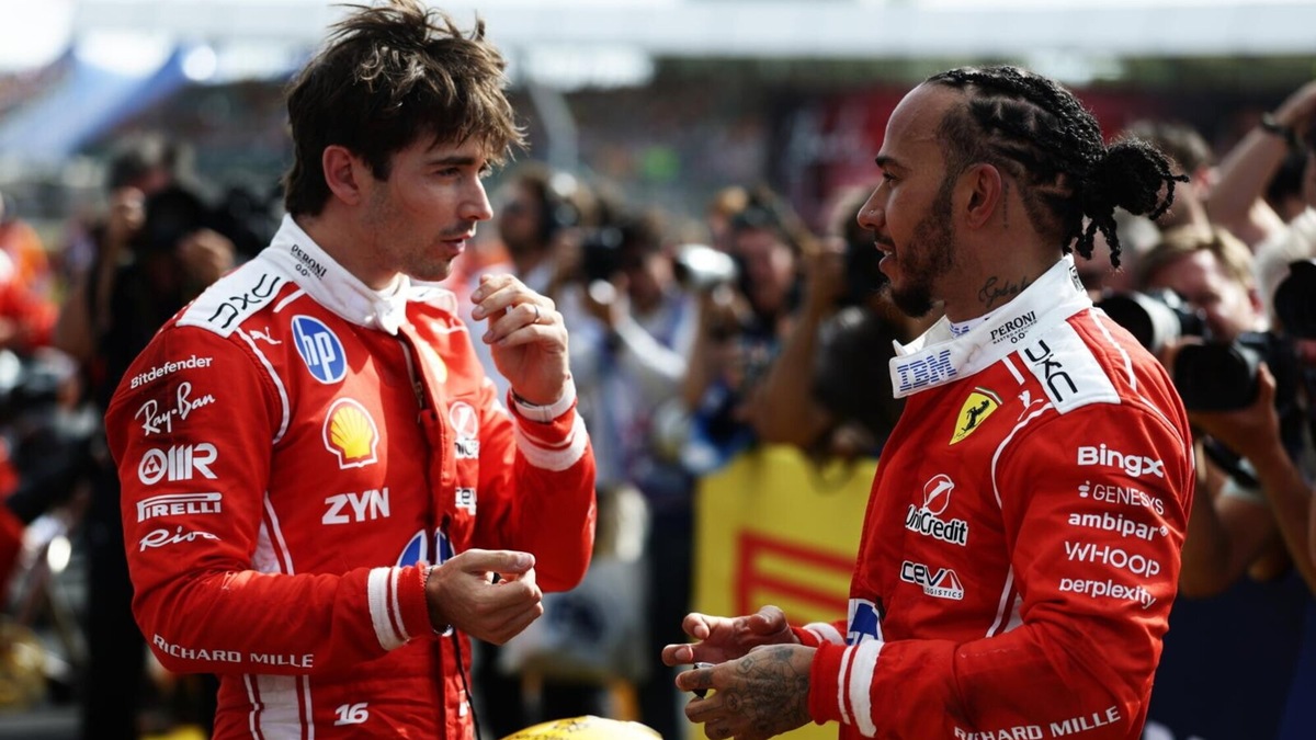 Hamilton sceglie l'assetto meglio del simulatore, Leclerc ha l'intuizione giusta