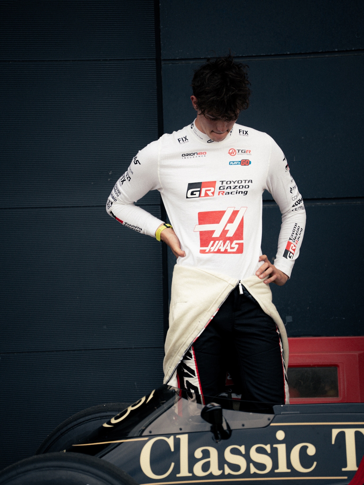 L'emozione di Bearman al volante della Lotus di Senna