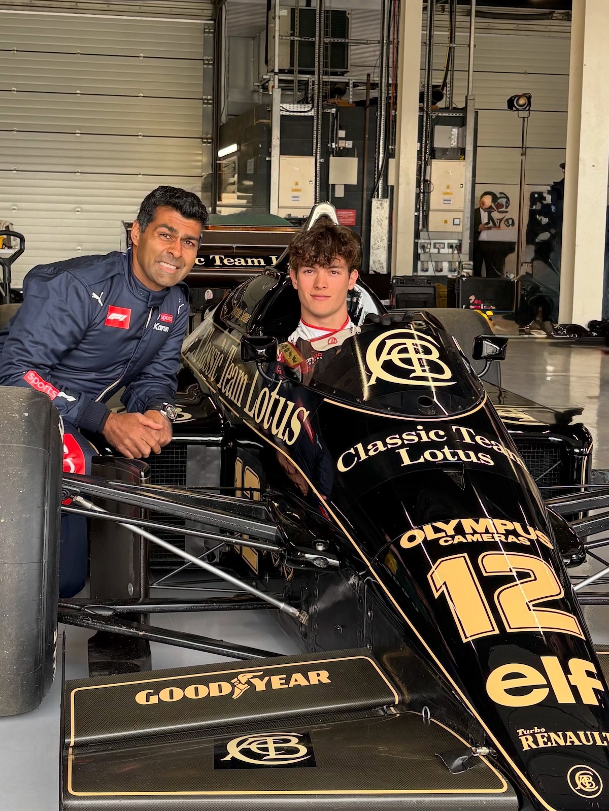 L'emozione di Bearman al volante della Lotus di Senna