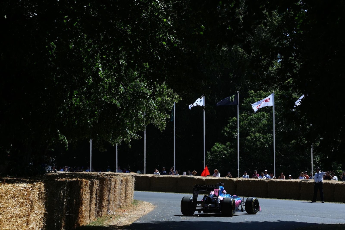 Nina Gademan protagonista a Goodwood con Alpine