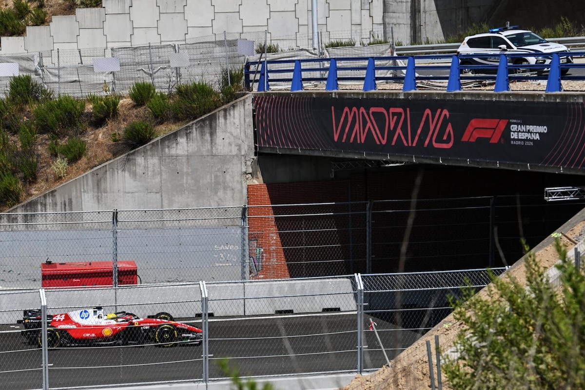 Ferrari in pista al Madring: le foto del debutto