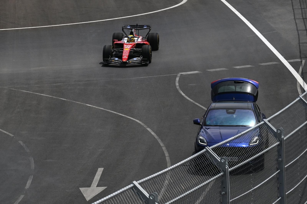 Ferrari in pista al Madring: le foto del debutto