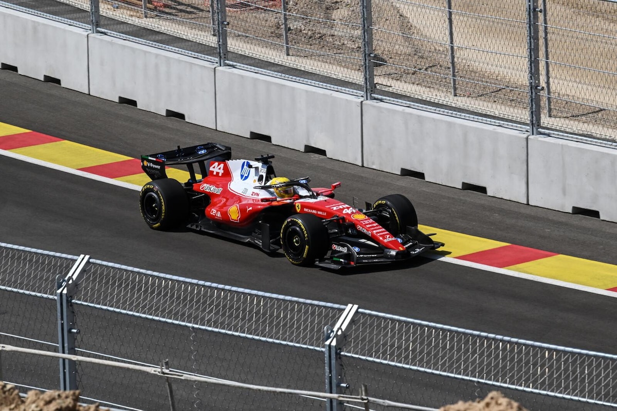 Ferrari in pista al Madring: le foto del debutto