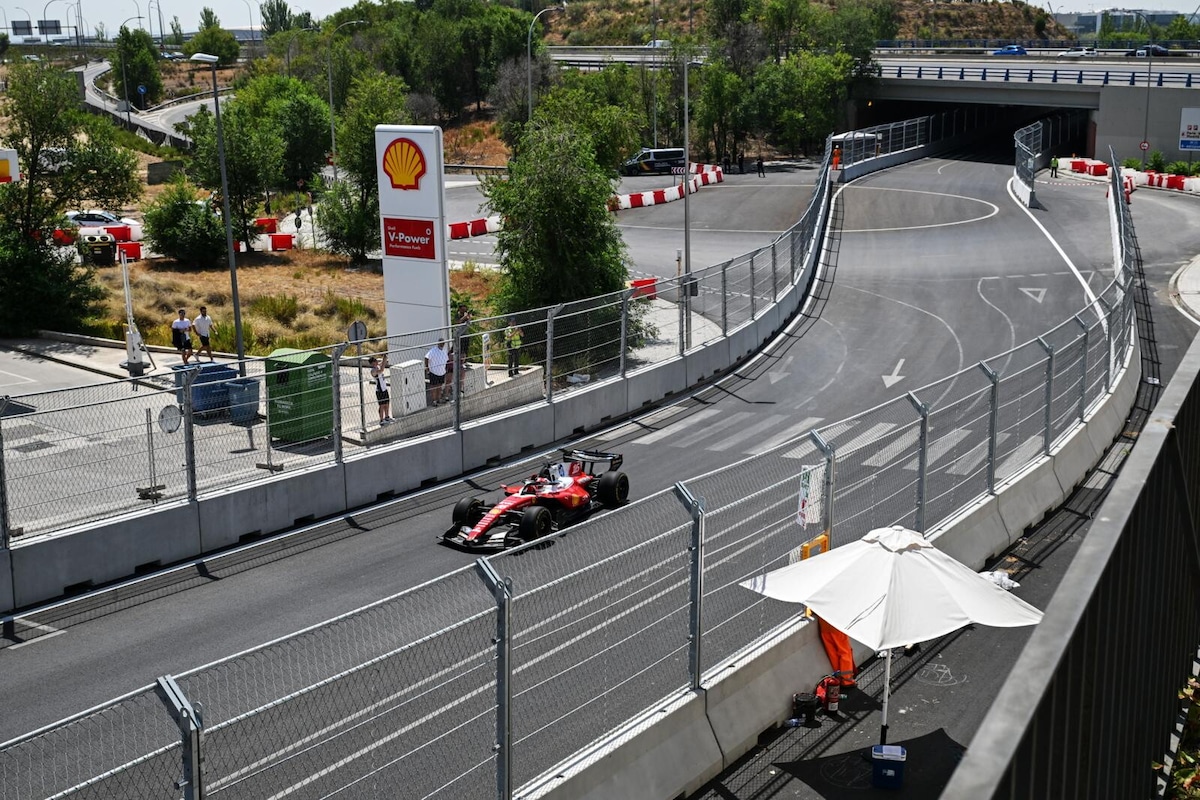 Ferrari in pista al Madring: le foto del debutto