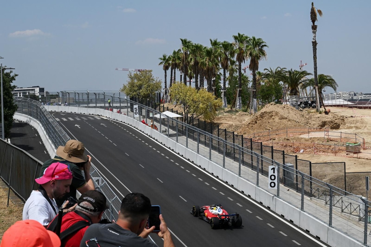 Ferrari in pista al Madring: le foto del debutto