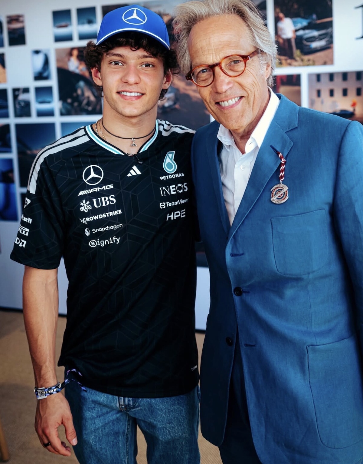Kimi Antonelli protagonista a Goodwood