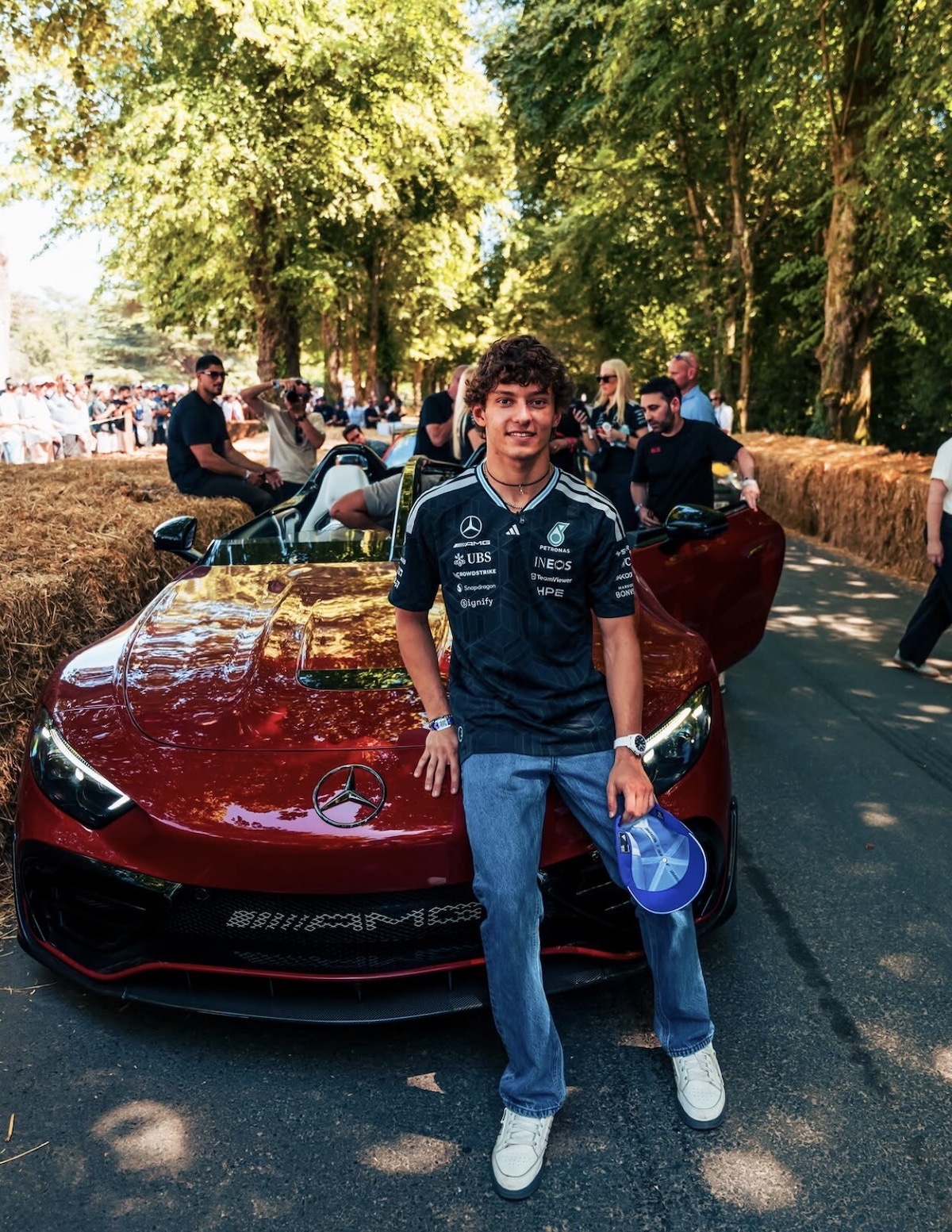 Kimi Antonelli protagonista a Goodwood