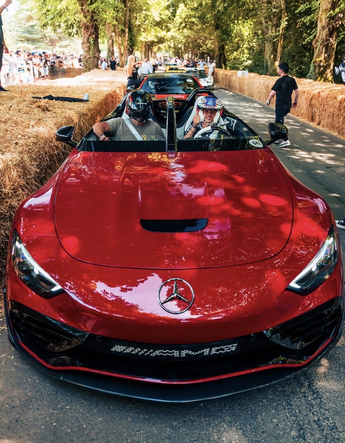 Kimi Antonelli protagonista a Goodwood