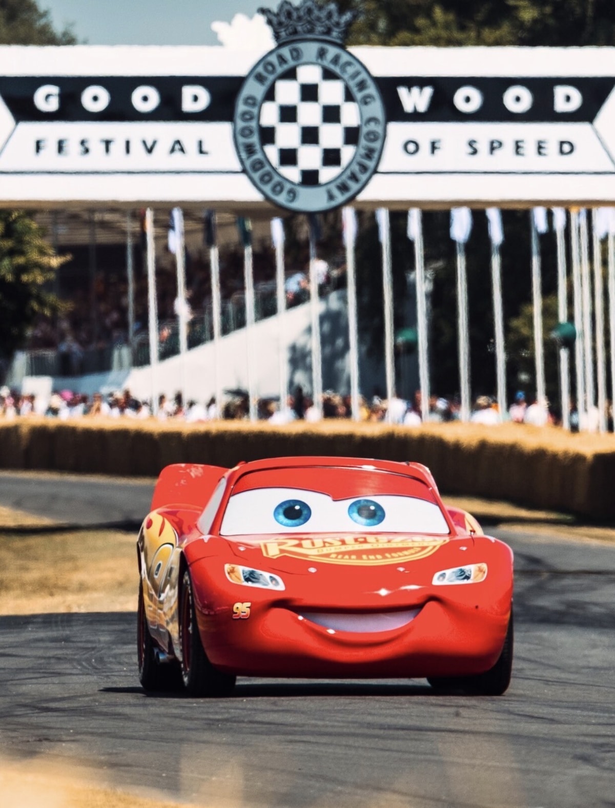 Un ospite speciale a Goodwood: c’è Saetta McQueen