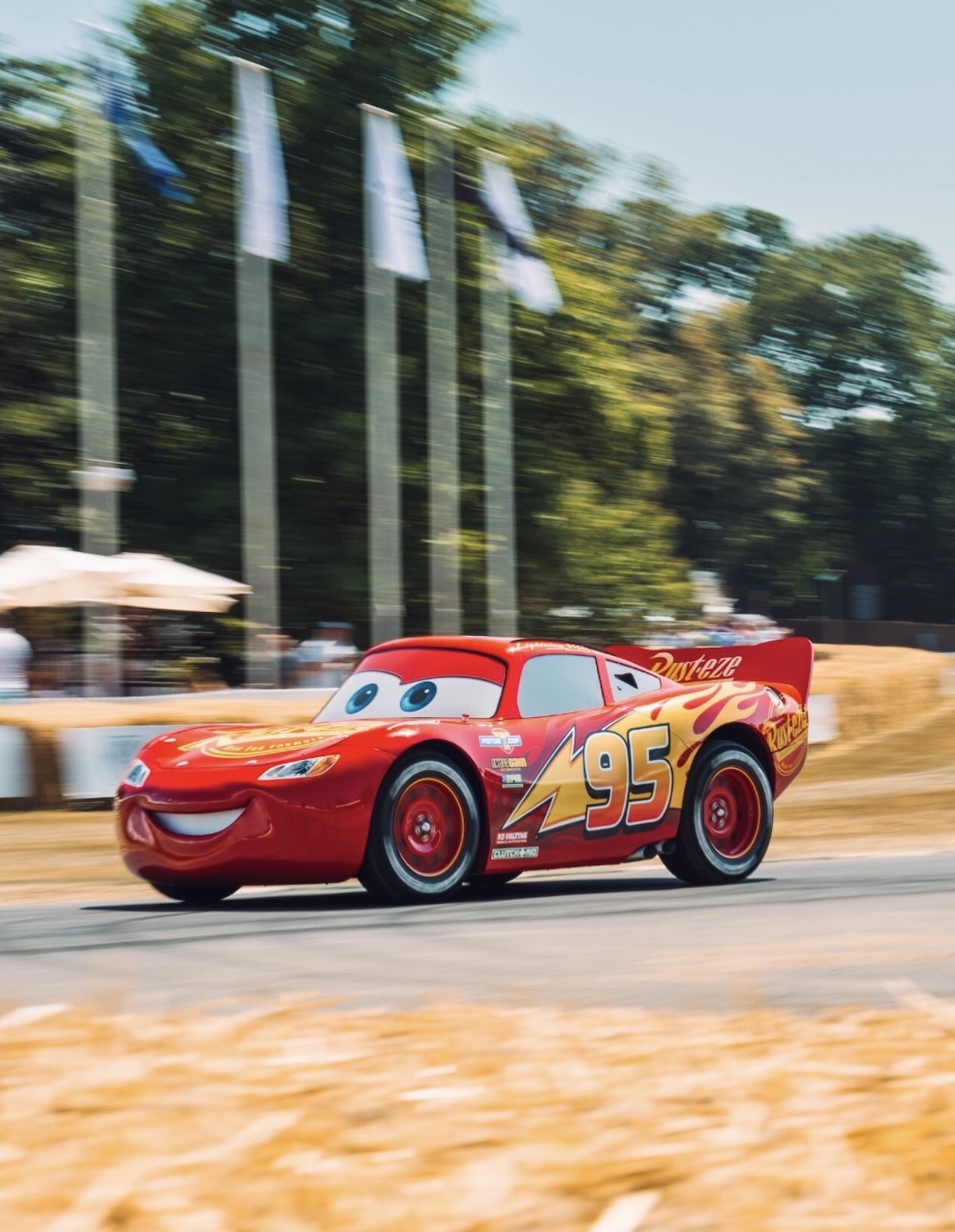 Un ospite speciale a Goodwood: c’è Saetta McQueen