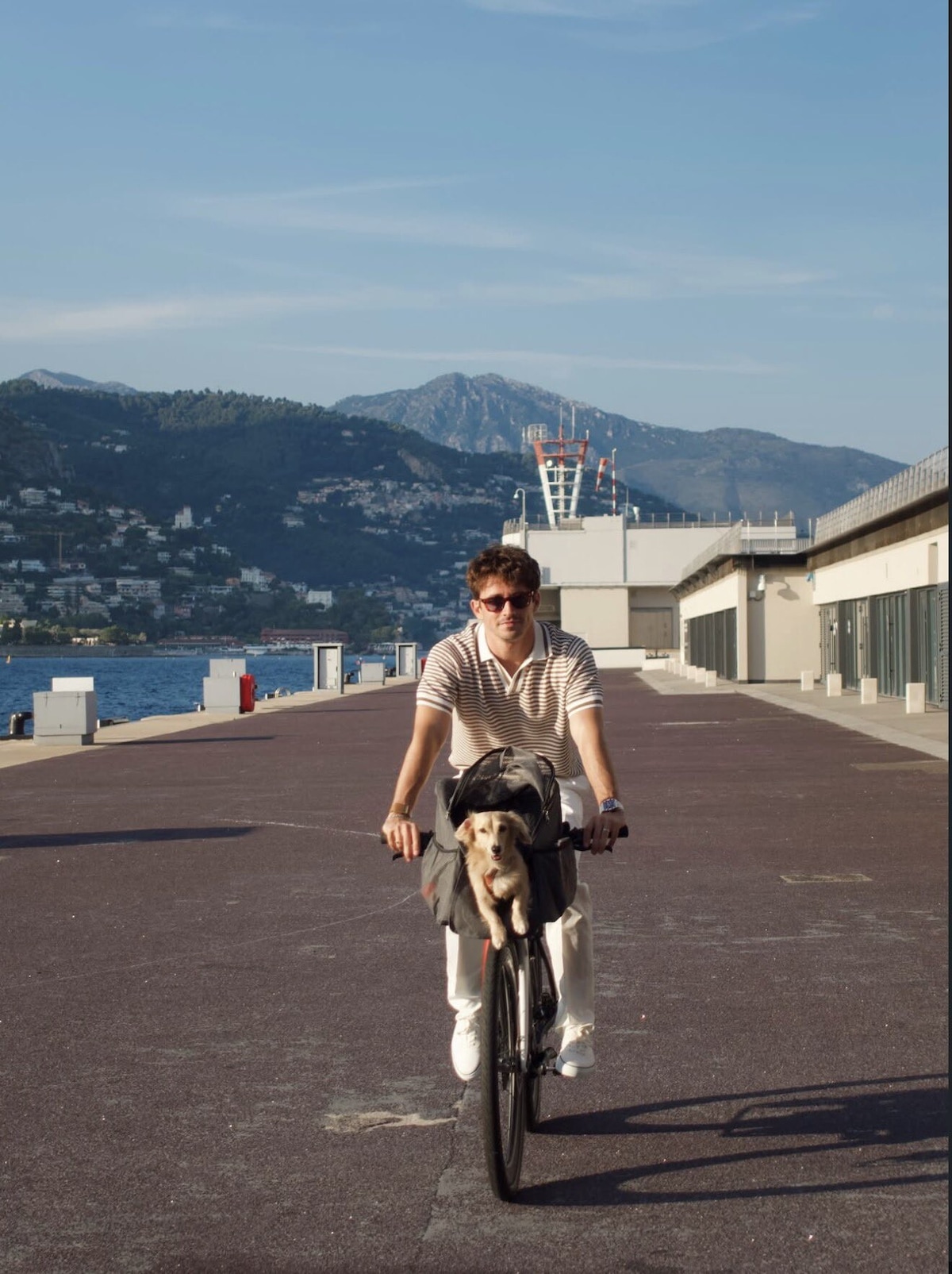 Leclerc, il weekend senza F1 con Leo e Alexandra