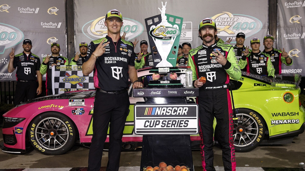 NASCAR: vittoria di prepotenza per Blaney ad Atlanta